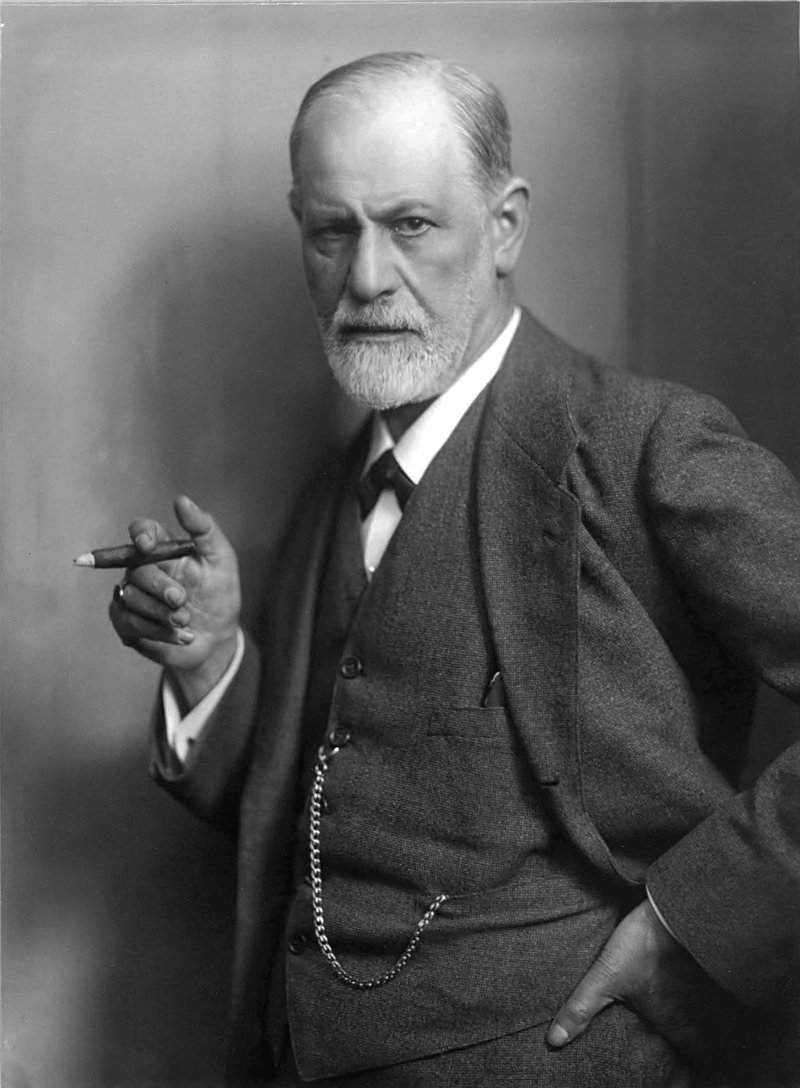 Sigmund Freud, photograph by Max Halberstadt